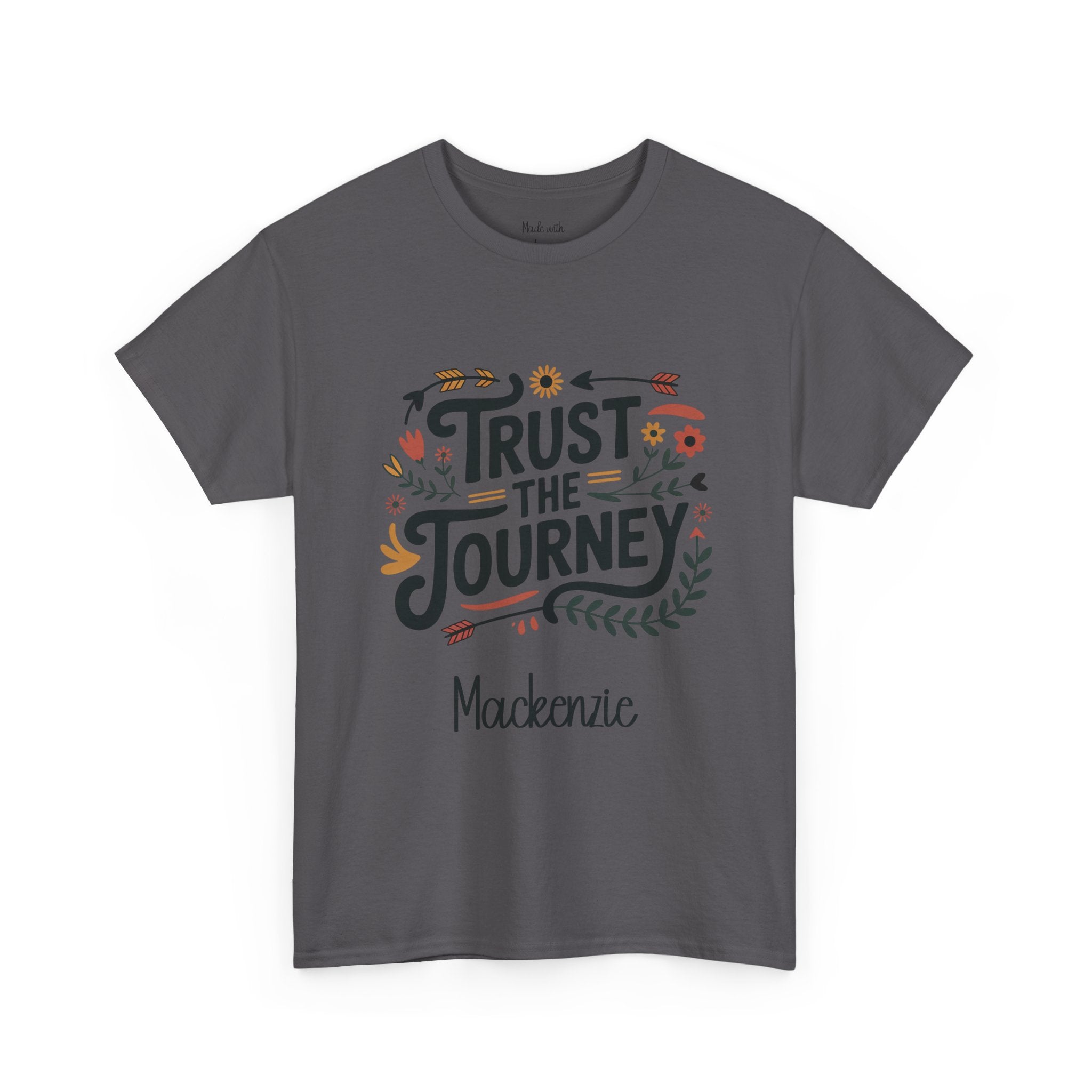 Personalized Trust The Journey t-shirt product photo