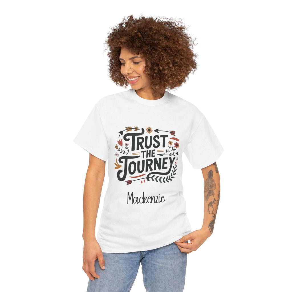 Personalized Trust The Journey t-shirt product photo