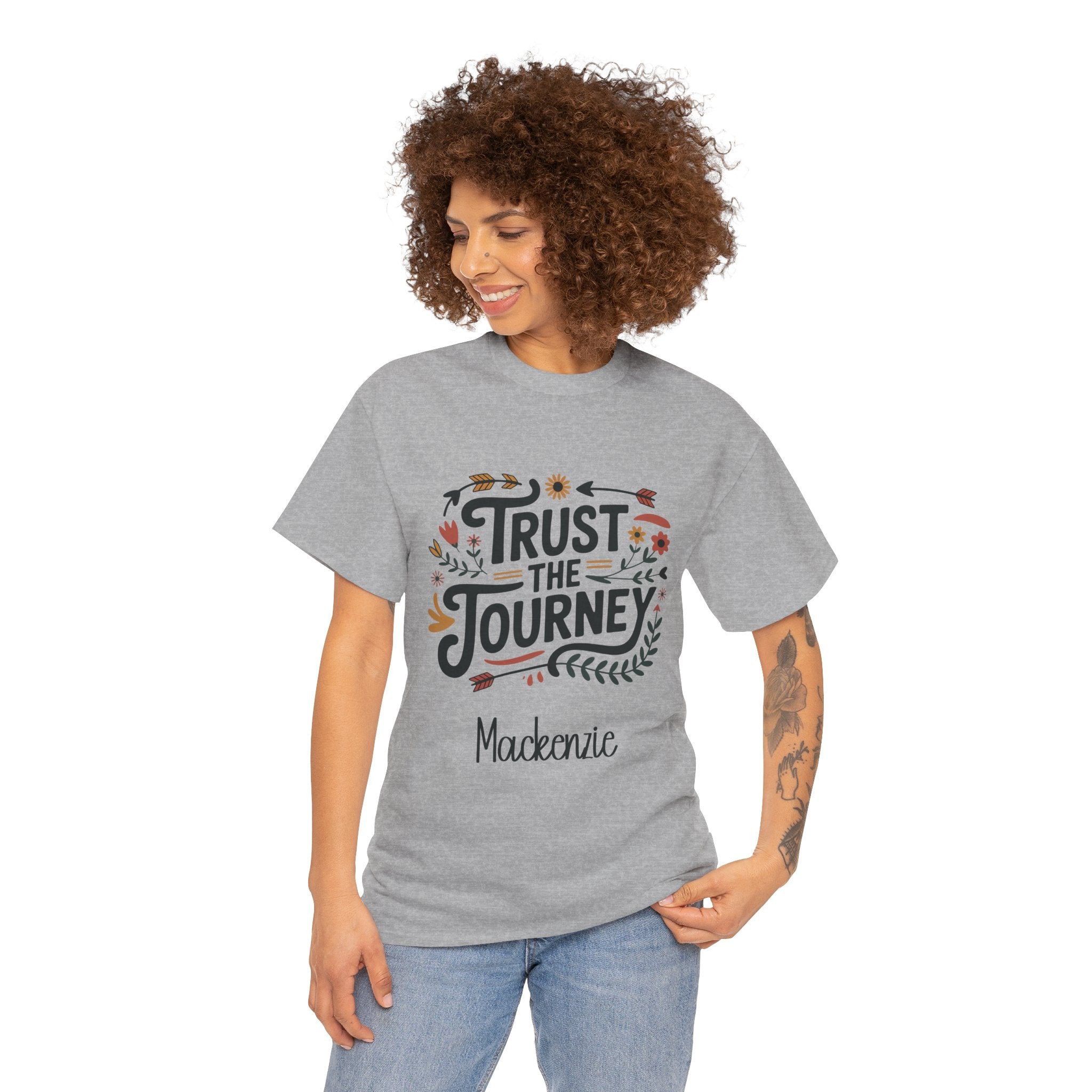 Personalized Trust The Journey t-shirt product photo