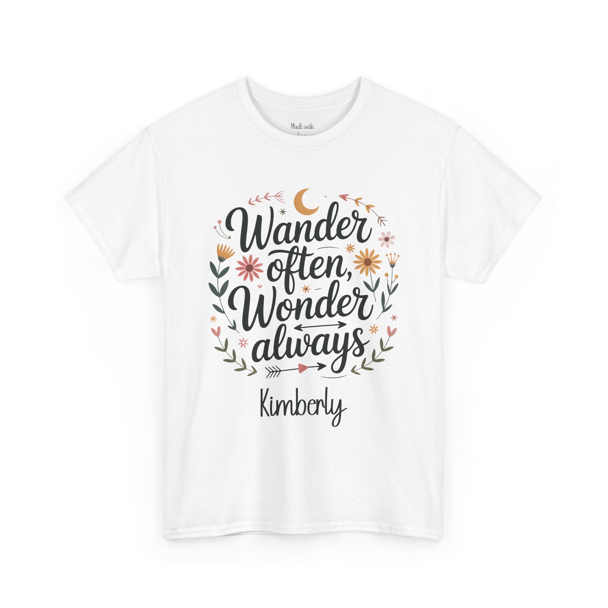 Personalized Wander Often t-shirt product photo