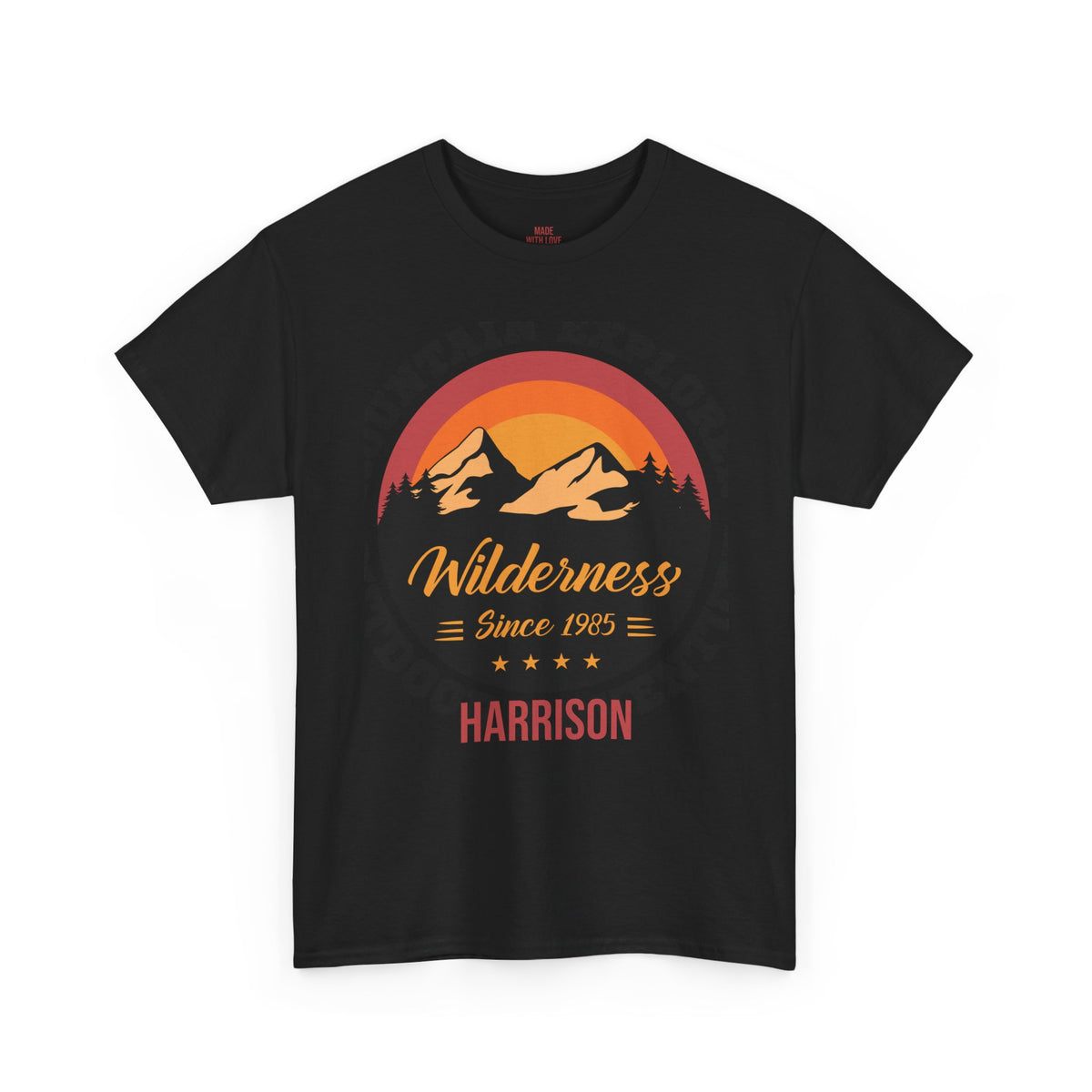 Personalized Wilderness Since 1985 t-shirt product photo
