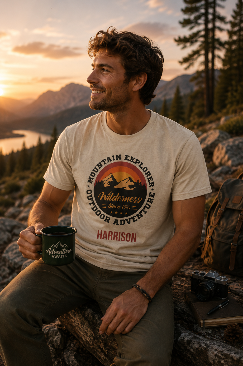 Personalized Wilderness Since 1985 t-shirt additional product photo