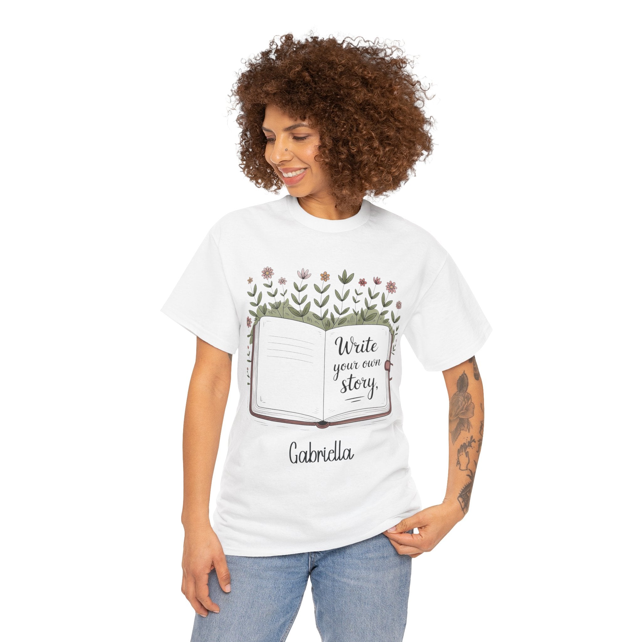 Personalized Write Your Own Story t-shirt product photo