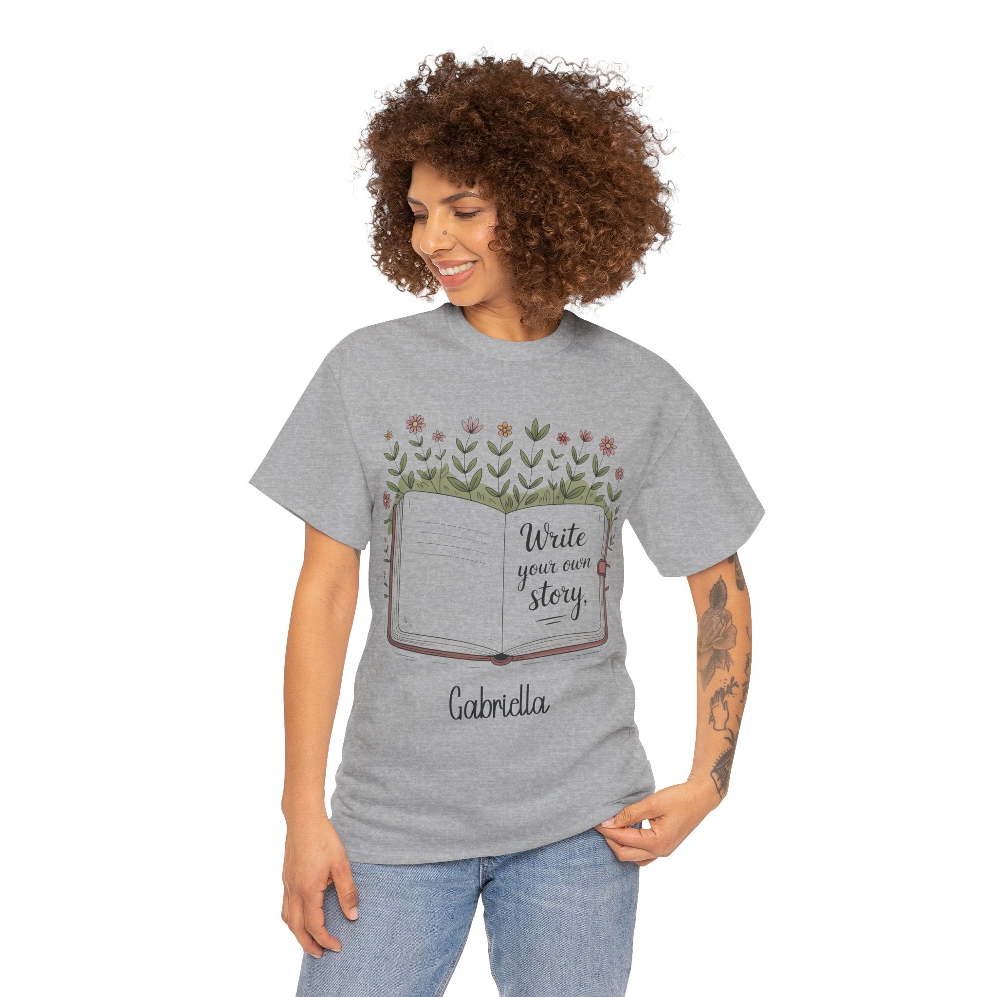 Personalized Write Your Own Story t-shirt product photo